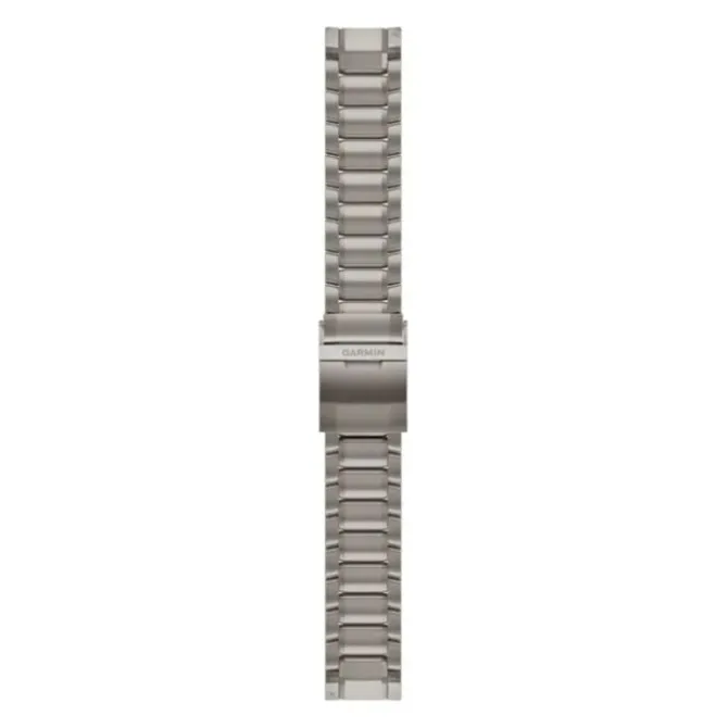 Garmin QuickFit® 22 Band (Headened Swept-link Titanium Bracelet)