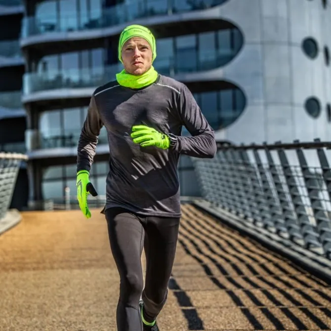 GripGrab Lightweight Thermal Hi-Vis Skull Cap
