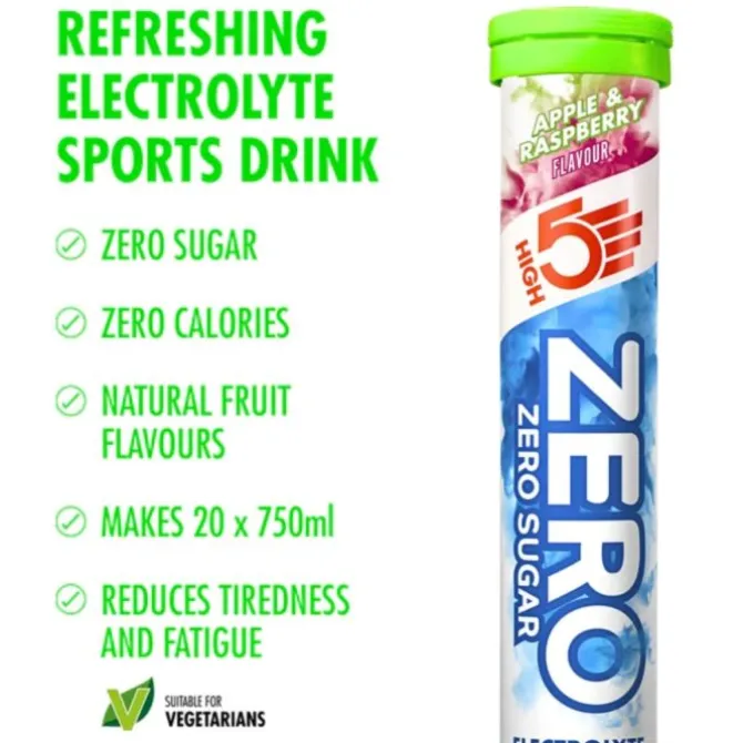 High5 Zero Apple/Rasberry - Box 8x20 Tabs