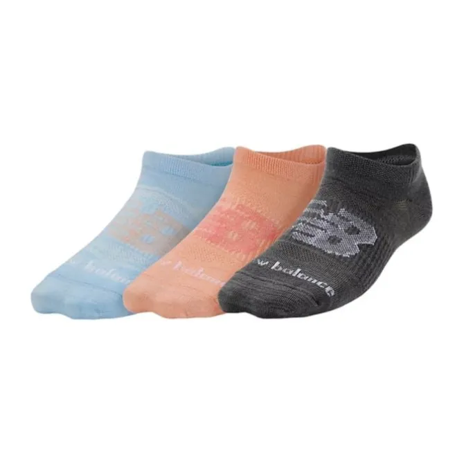 New Balance Flat Knot No Show - 3 Pack