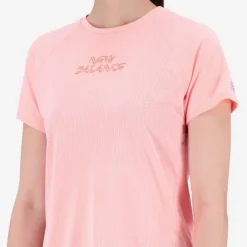 New Balance Printed Impact Run Short Sleeve