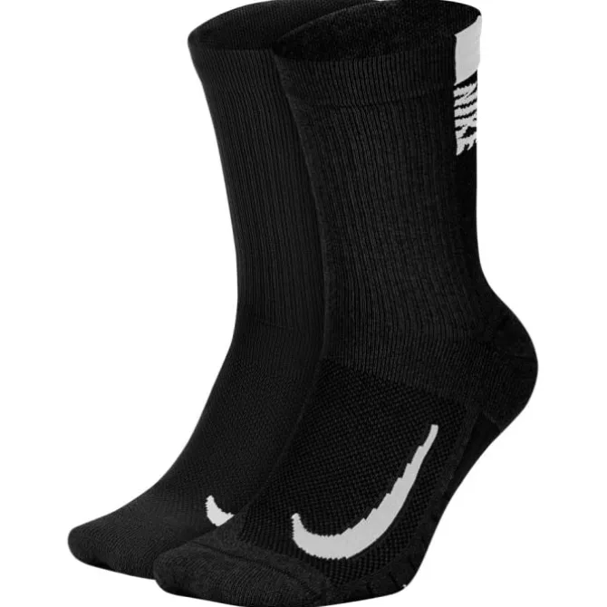 Nike Multiplier Crew 2-Pack Socks