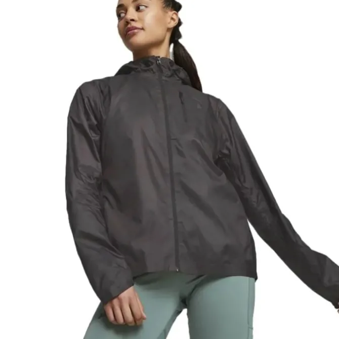 Puma Seasons Lightweight Packable Trail Run Jakcet